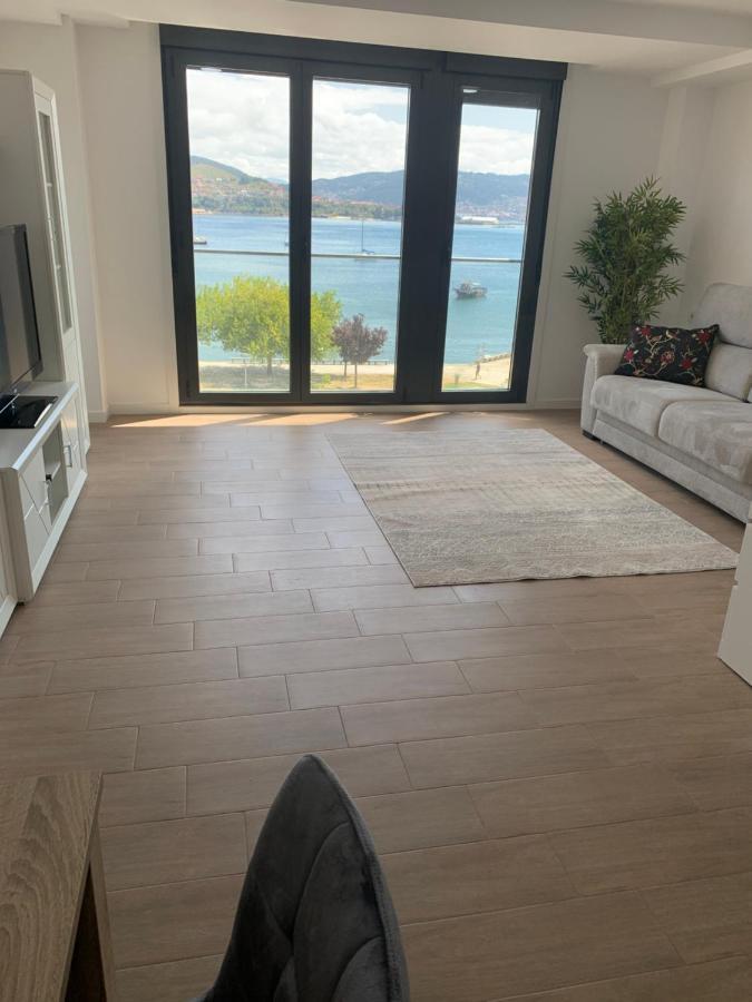 El Mirador Ria De Vigo, Apartamento Frente Al Mar, Centrico Moaña Exterior foto