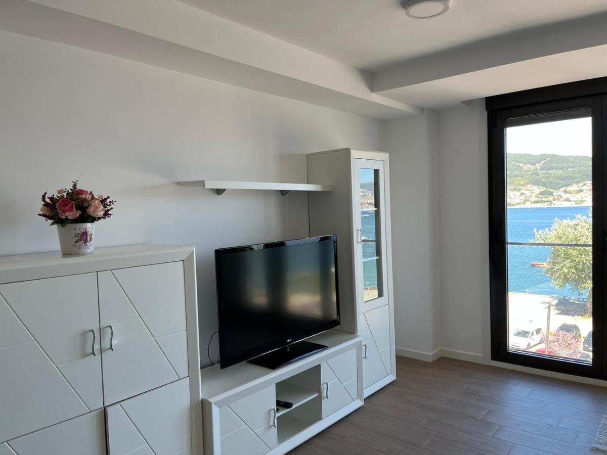 El Mirador Ria De Vigo, Apartamento Frente Al Mar, Centrico Moaña Exterior foto