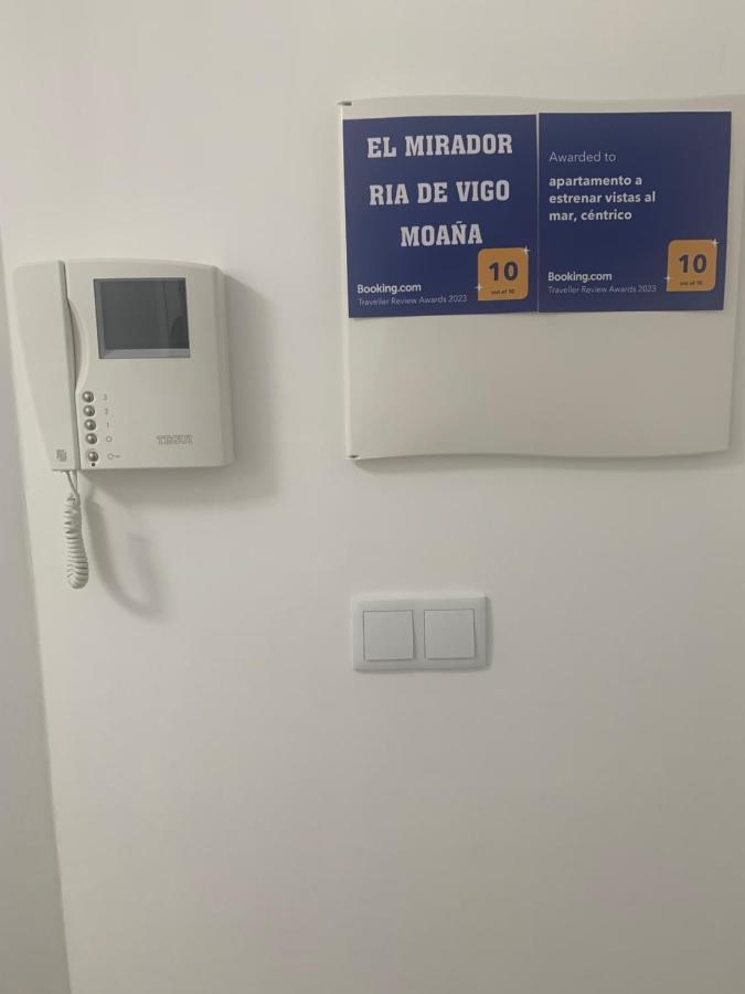 El Mirador Ria De Vigo, Apartamento Frente Al Mar, Centrico Moaña Exterior foto