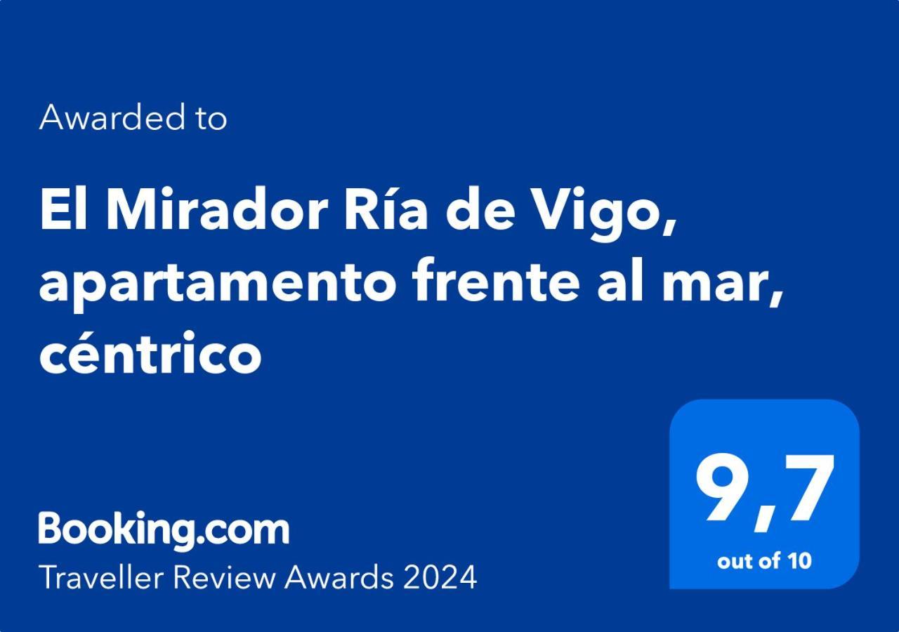 El Mirador Ria De Vigo, Apartamento Frente Al Mar, Centrico Moaña Exterior foto