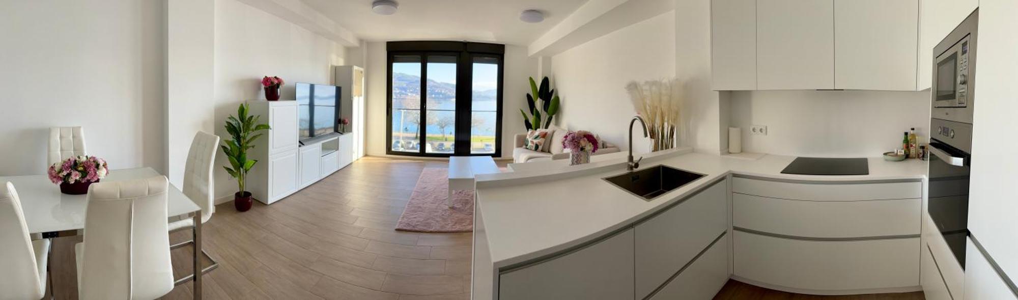 El Mirador Ria De Vigo, Apartamento Frente Al Mar, Centrico Moaña Exterior foto