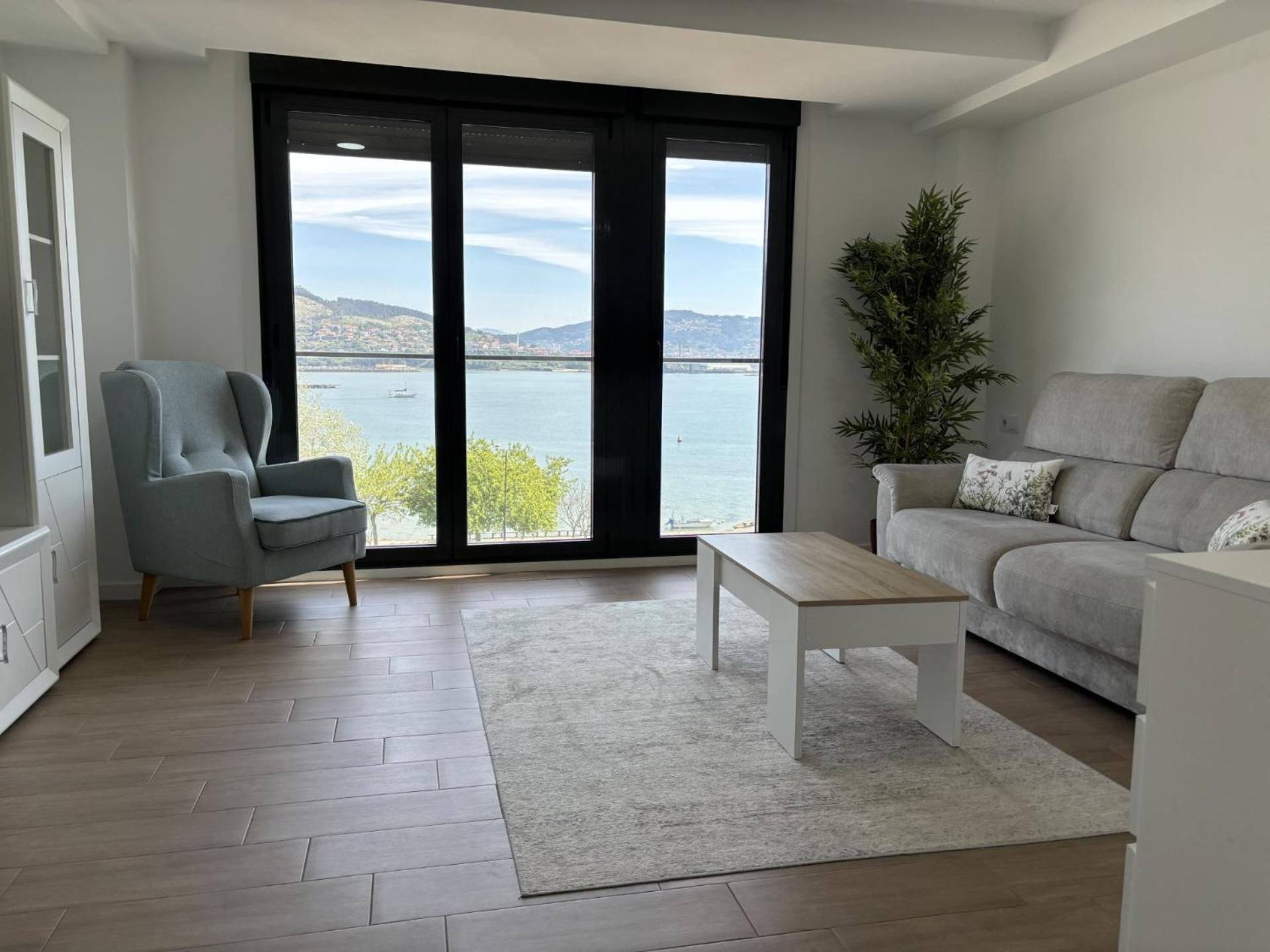 El Mirador Ria De Vigo, Apartamento Frente Al Mar, Centrico Moaña Exterior foto