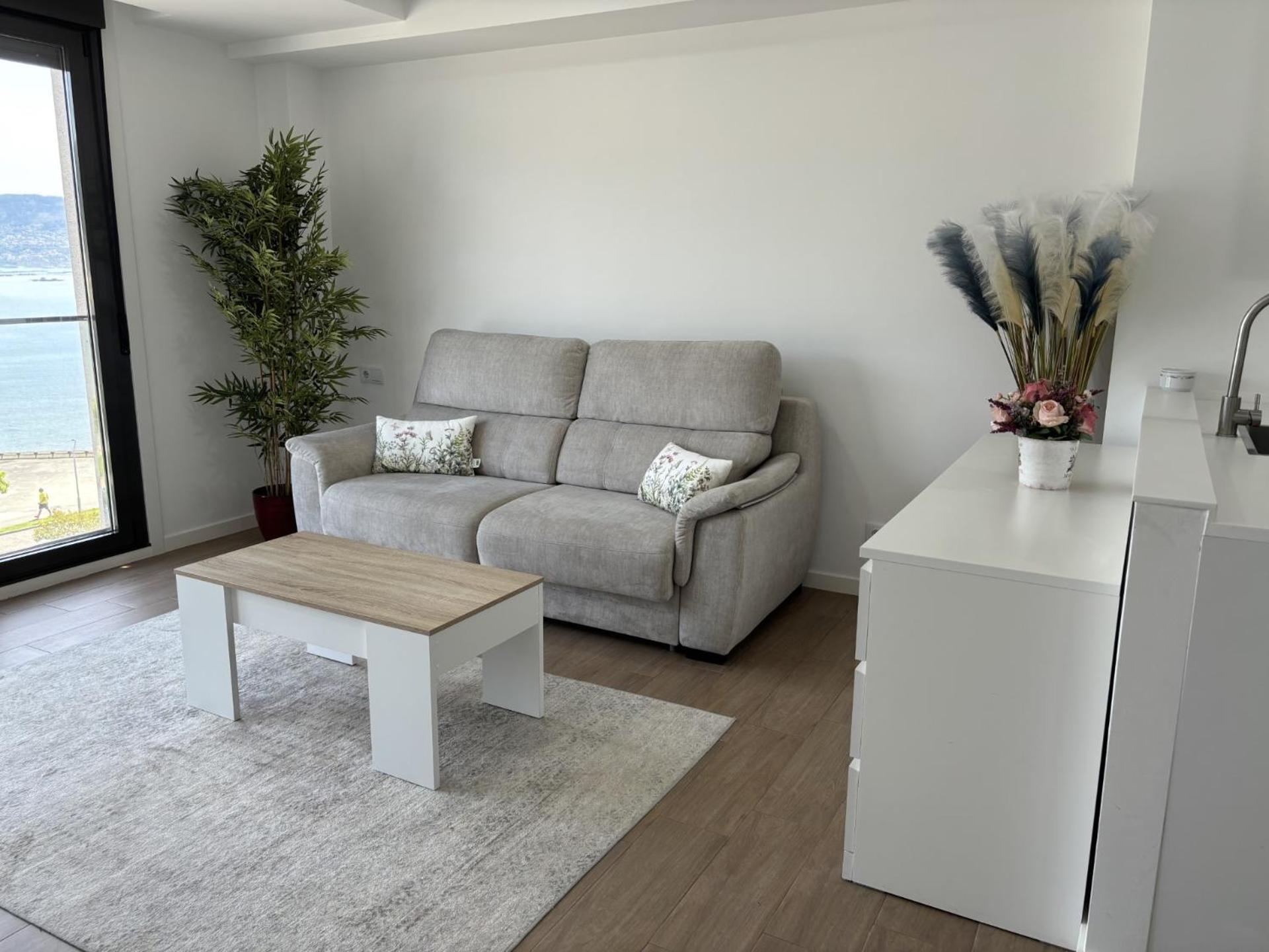 El Mirador Ria De Vigo, Apartamento Frente Al Mar, Centrico Moaña Exterior foto