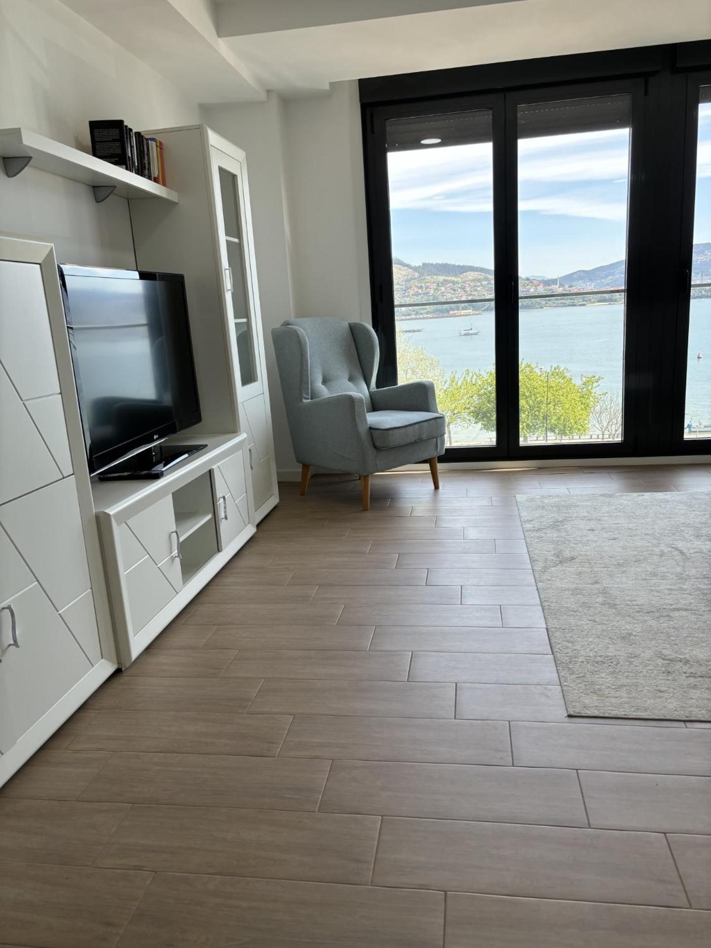 El Mirador Ria De Vigo, Apartamento Frente Al Mar, Centrico Moaña Exterior foto